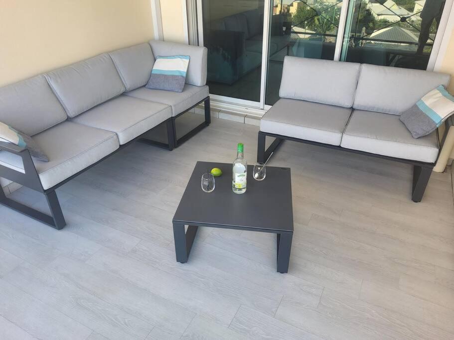 Beau T3 Litchi Vue Ocean Piscine Apartamento Saint-Gilles-les Bains Exterior foto